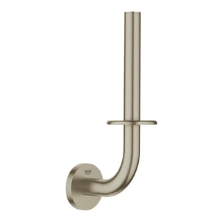 GROHE GROHE 40385EN1 Essentials Concealed, Vertical and Wall Toilet Tissue Holder in Nickel Tones