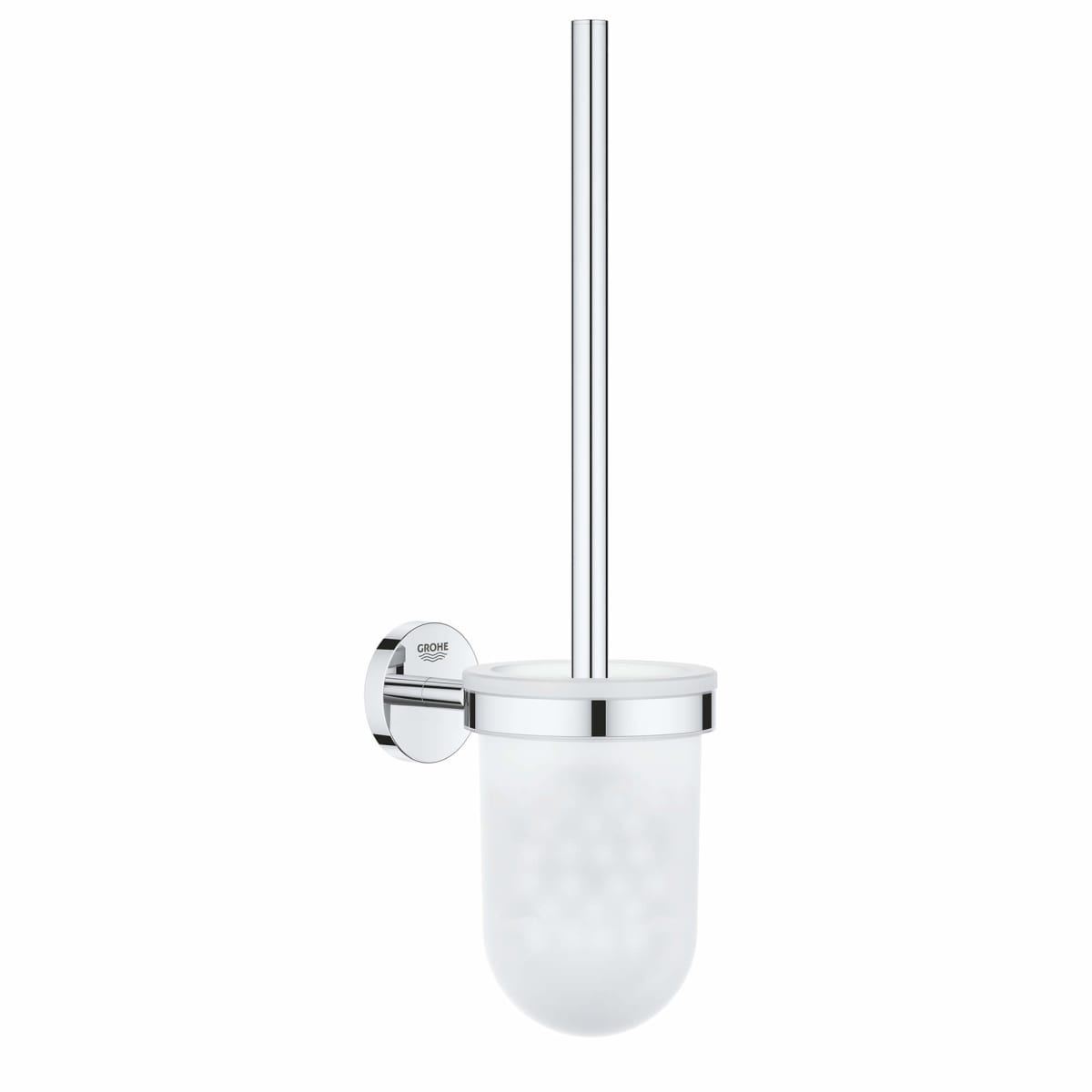 GROHE GROHE 40463001 BauCosmopolitan Toilet Brush Set in Starlight Chrome