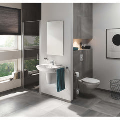 GROHE GROHE 40463001 BauCosmopolitan Toilet Brush Set in Starlight Chrome