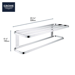 GROHE Grohe 41066000 Towel Rack in GROHE CHROME