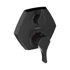 HANSGROHE Hansgrohe 04821670 Locarno Thermostatic Trim with Volume Control in Matte Black