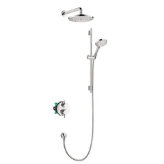 HANSGROHE Hansgrohe 04915000 Raindance S Two Handle Multi-function Shower System in Chrome