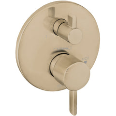 HANSGROHE Hansgrohe 04447140 Ecostat Pressure Balance Trim S With Diverter In Brushed Bronze