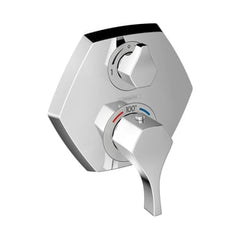 HANSGROHE Hansgrohe 04820000 Locarno Thermostatic Trim with Volume Control and Diverter in Chrome