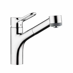 HANSGROHE Hansgrohe 04704005 Talis Single Handle Pull Out Kitchen Faucet in Polished Chrome