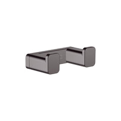HANSGROHE Hansgrohe 41755340 AddStoris Double Hook in Brushed Black Chrome