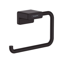 HANSGROHE Hansgrohe 41754670 AddStoris Towel Ring in Matte Black