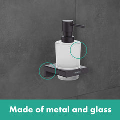 HANSGROHE Hansgrohe 41745140 AddStoris Liquid Soap Dispenser in Brushed Bronze