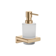 HANSGROHE Hansgrohe 41745140 AddStoris Liquid Soap Dispenser in Brushed Bronze