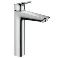 HANSGROHE Hansgrohe 71090001 Logis Single Handle Monoblock Bathroom Sink Faucet in Polished Chrome
