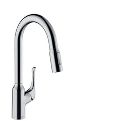 HANSGROHE Hansgrohe 71843001 Allegro N HighArc Kitchen Faucet, 2-Spray Pull-Down, 1.75 GPM