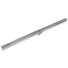 INFINITY DRAIN Infinity Drain SAG3836PS S-AG 38 Series 2 in Threaded Plastic Stainless Steel Shower Drain