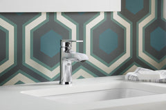 KOHLER KOHLER 97060-4-CP Hint Single Handle Monoblock Bathroom Sink Faucet in Polished Chrome