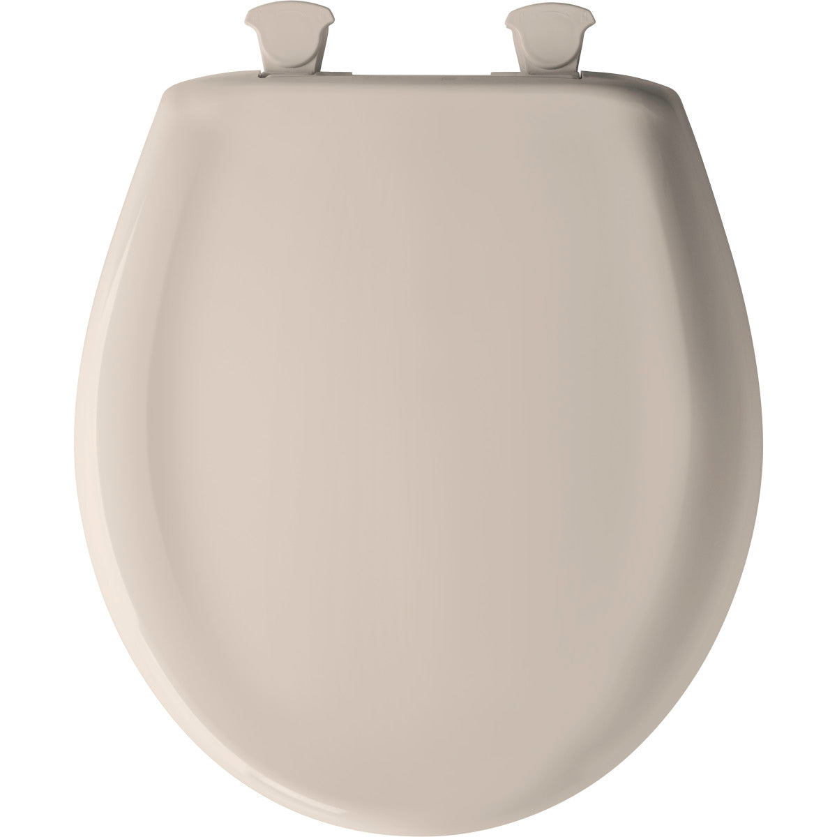 BEMIS Bemis 200SLOWT443 Round Plastic Toilet Seat in Blush