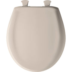 BEMIS Bemis 200SLOWT443 Round Plastic Toilet Seat in Blush