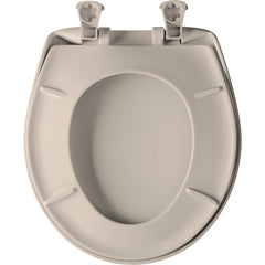 BEMIS Bemis 200SLOWT443 Round Plastic Toilet Seat in Blush