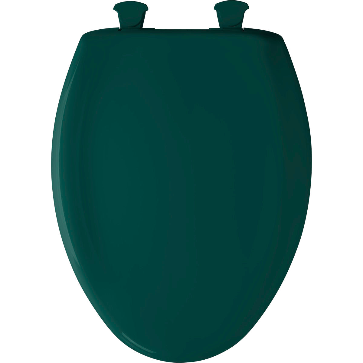 BEMIS Bemis 1200SLOWT655 Whisper-Close Elongated Toilet Seat with Cover in Teal