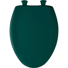 BEMIS Bemis 1200SLOWT655 Whisper-Close Elongated Toilet Seat with Cover in Teal