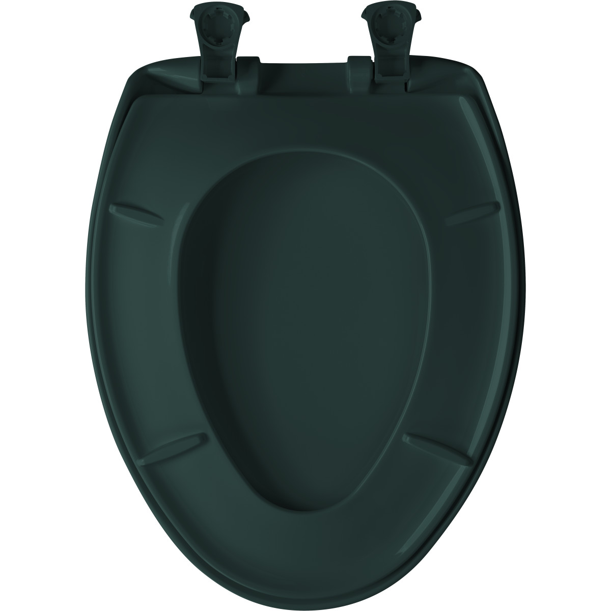 BEMIS Bemis 1200SLOWT655 Whisper-Close Elongated Toilet Seat with Cover in Teal