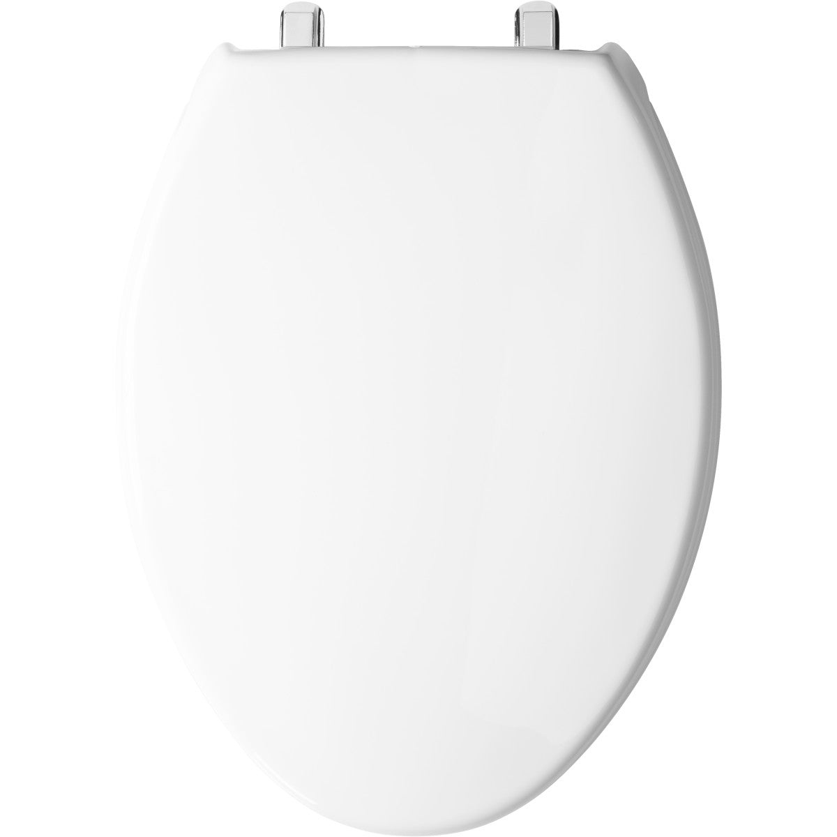 BEMIS Bemis 1950SSTDG000 Elongated Commercial Plastic Open Front with Cover Toilet Seat