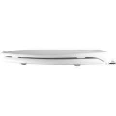 BEMIS Bemis 1950SSTDG000 Elongated Commercial Plastic Open Front with Cover Toilet Seat