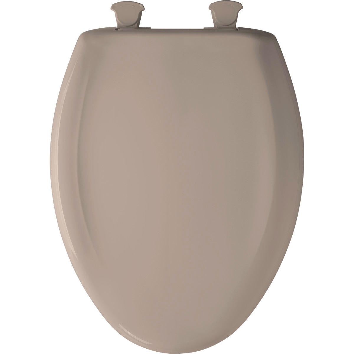 BEMIS Bemis 1200SLOWT 068 Elongated Plastic Toilet Seat in Fawn Beige