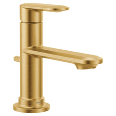 MOEN Moen 6504BG Moen Greenfield Single Handle Single Hole Bathroom Faucet in Brushed Gold
