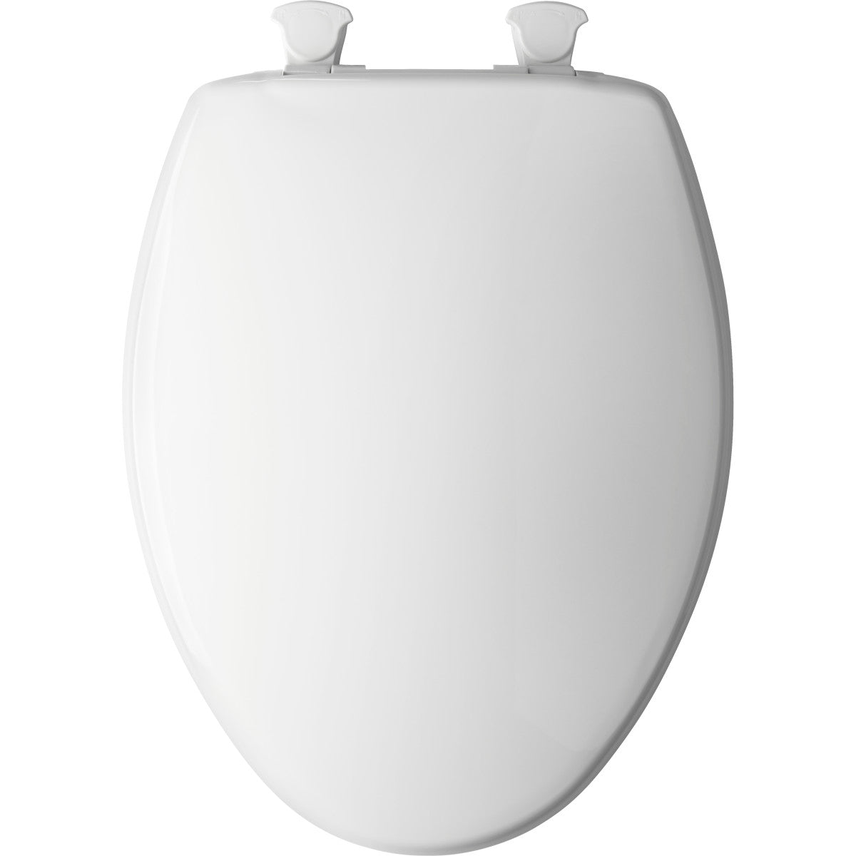 BEMIS Bemis 7300EC000 Elongated Plastic Toilet Seat in White