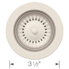 BLANCO Blanco 203443 Color-Coordinated Metal Waste Flange - Soft White