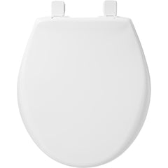 BEMIS Bemis 790TDGSL000 Round Hospitality Plastic Toilet Seat with STA-TITE, Whisper Close, DuraGuard