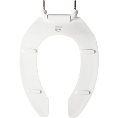 BEMIS Bemis 2155SSCT000 Elongated Open Front Toilet Seat in White