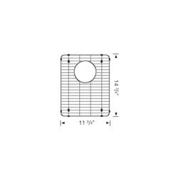 BLANCO Blanco 237145 Formera 11-3/4 x 14-3/4 in. Stainless Steel Basin Rack