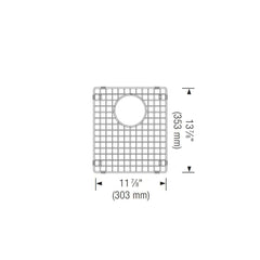 BLANCO Blanco 516363 Precis 13-3/4 x 11-3/4 in. Stainless Steel Sink Grid