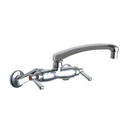 CHICAGO FAUCETS 445-L8E35ABCP KITCHEN FAUCETS