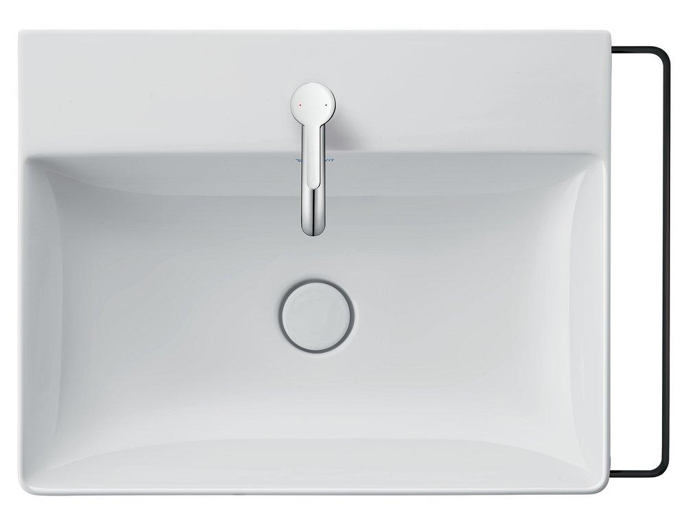DURAVIT Duravit 2353600041 DuraSquare 23-31/50 x 18-1/2 in. Rectangular Drop-in Bathroom Sink in White Alpin