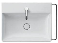 DURAVIT Duravit 2353600041 DuraSquare 23-31/50 x 18-1/2 in. Rectangular Drop-in Bathroom Sink in White Alpin