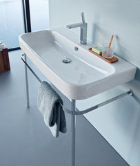 DURAVIT Duravit 2318650000 Happy D.2 25-5/8 x 19-7/8 in. Oval Dual Mount Bathroom Sink in White