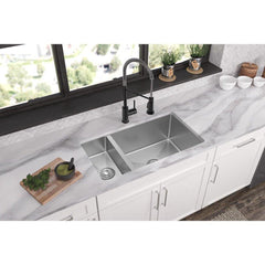 ELKAY Elkay EFRU321910T Crosstown 32-1/4 x 18-1/4 in. Double Bowl Undermount Sink