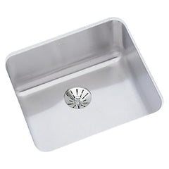ELKAY Elkay ELUHAD121255PD Lustertone Classic Stainless Steel 14-1/2 x 14-1/2 in. No Hole Undermount Kitchen Sink