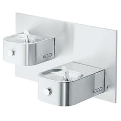 ELKAY Elkay EDFP217C Soft Sides Bi-Level Fountain Non-Filtered Non-Refrigerated Stainless