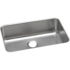 ELKAY Elkay ELUH2416 Lustertone Classic Stainless Steel Single Bowl Undermount Sink