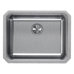 ELKAY Elkay ELUH211510 Lustertone Classic Stainless Steel 23-1/2 x 18-1/4 x 10 Single Bowl Undermount Sink