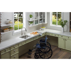 ELKAY Elkay ELUHAD211545 Lustertone 23-1/2 x 18-1/4 No Hole Stainless Steel Single Bowl Undermount Kitchen Sink