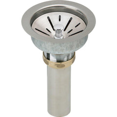 ELKAY Elkay LK99FCS Deluxe 4-7/16 x 4 in. Bathroom Sink Drain in Satin