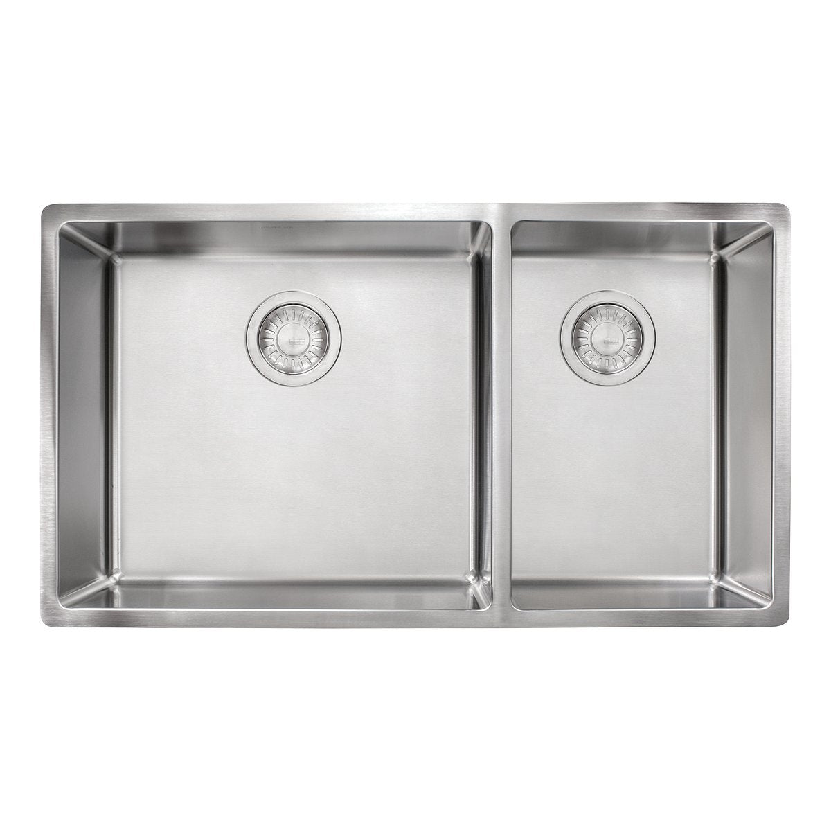 FRANKE Franke CUX160 Cube 31-9/16 x 17-3/4 Stainless Steel Double Bowl Undermount Kitchen Sink