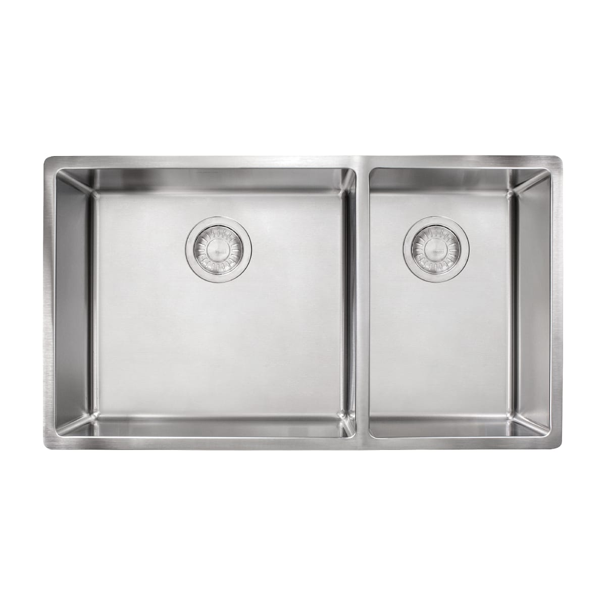 FRANKE Franke CUX160 Cube 31-9/16 x 17-3/4 Stainless Steel Double Bowl Undermount Kitchen Sink