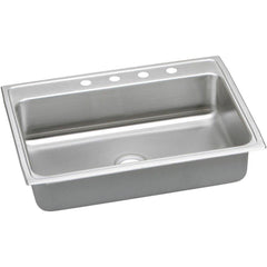 ELKAY Elkay LRADQ3122651 Lustertone Classic Stainless Steel 31 x 22 x 6-1/2 Single Bowl Drop-in ADA Sink