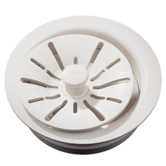 ELKAY Elkay LKPDQD1RT Quartz Perfect Drain 3-1/2 Polymer Disposer Flange with Removable Basket Strainer and Rubber Stopper Ricotta