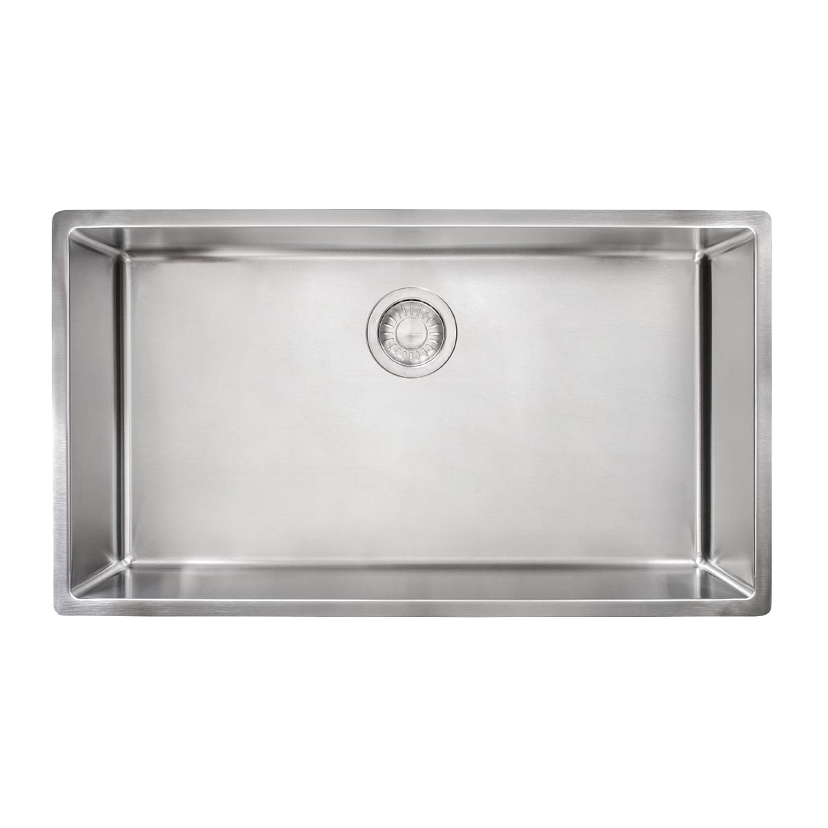 FRANKE Franke CUX11030 Cube 31-9/16 x 17-3/4 in. No Hole Stainless Steel Single Bowl Undermount Kitchen Sink