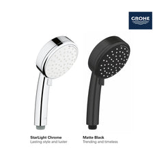 GROHE Grohe 275712432 100 Hand Shower - 2 Sprays, 1.5 gpm in Matte Black